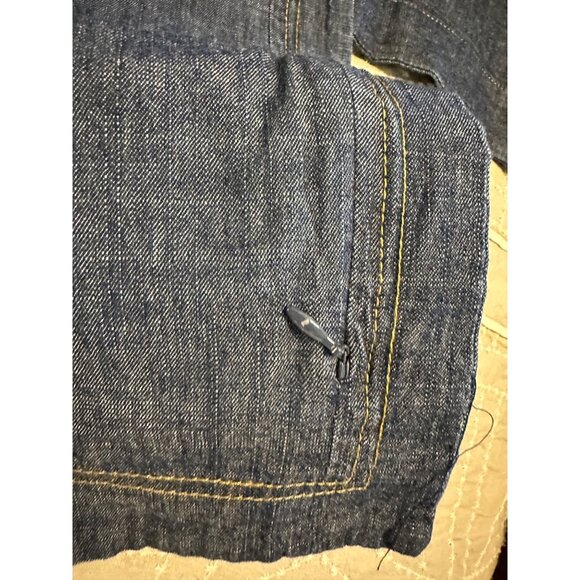 1  Euro Sham Denim-Style Cover 26"x26" zipper Cotton Blend Rustic Chic Cottage - Picture 6 of 6